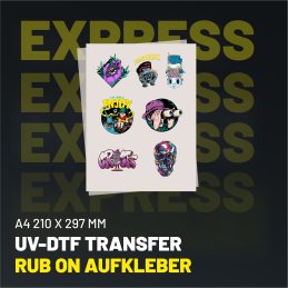 DTF-Transfer A4 - 210x297 mm