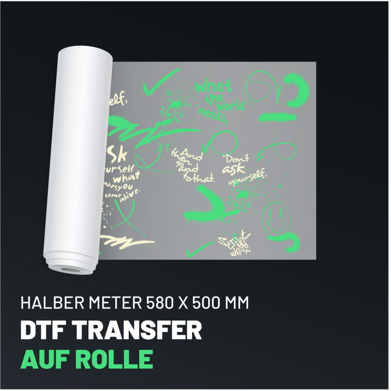 DTF-Transfer 1/2M - 580x500 mm