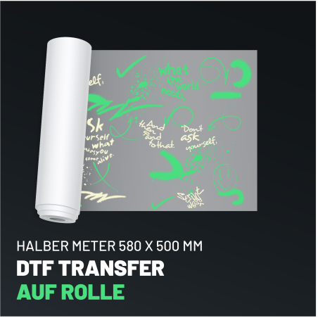 DTF-Transfer 1/2M - 580x500 mm