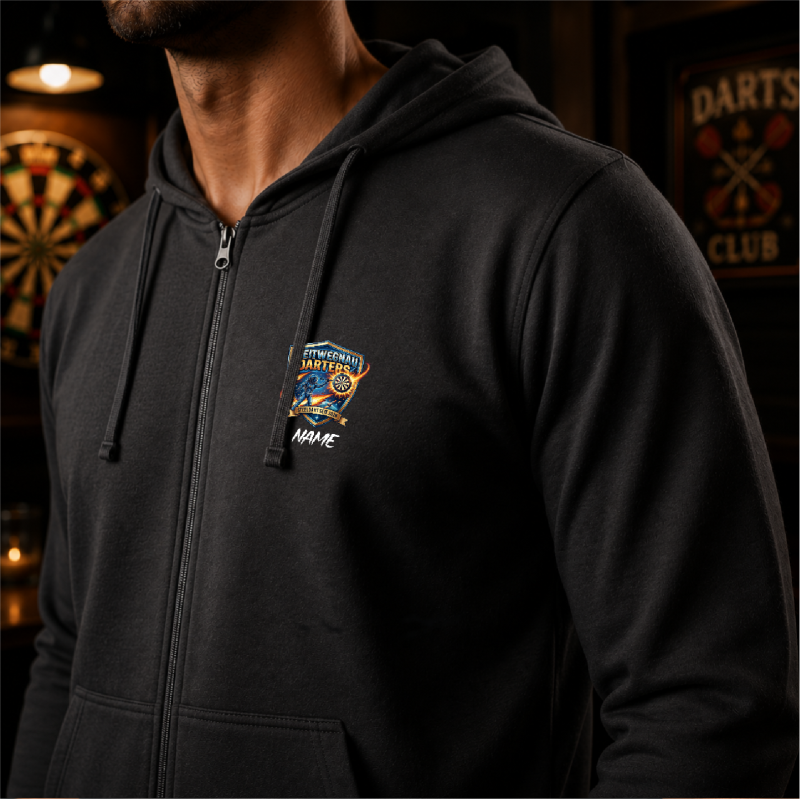 Zipped Hoodie Herren | Weitwegnau Darters