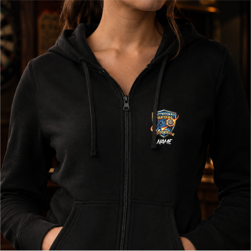 Zipped Hoodie Damen | Weitwegnau Darters