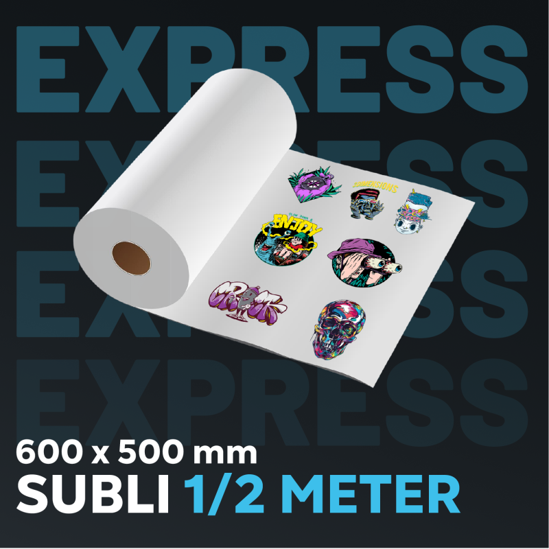 Express Sublimations-Transfer 1/2 Meter | TechFusion3D