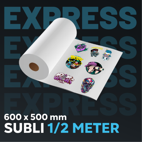 Express Sublimations-Transfer 1/2 Meter | TechFusion3D