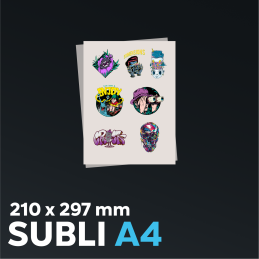 Sublimations-Transfer A4 210×297 mm | TechFusion3D
