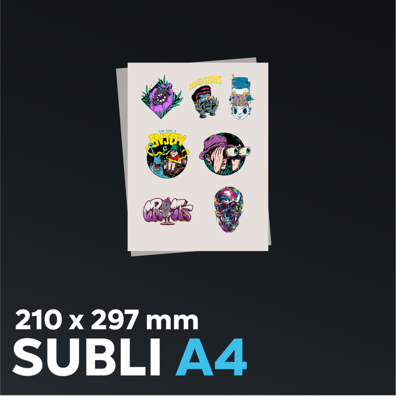 Sublimations-Transfer A4 210×297 mm | TechFusion3D