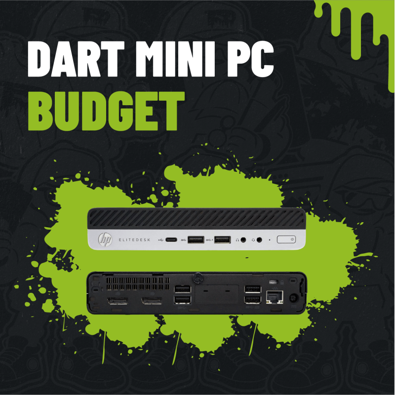 HP Elite Desk 800 G3 Mini PC – Intel Core i5, 8 GB RAM, 256 GB SSD |