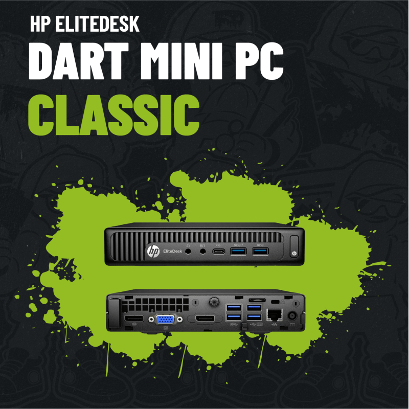 HP Elite Desk 800 G2 Mini PC – Intel Core i5, 8 GB RAM, 256 GB SSD |