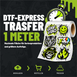 Express DTF-Transfer METERWARE - 580x1000 mm