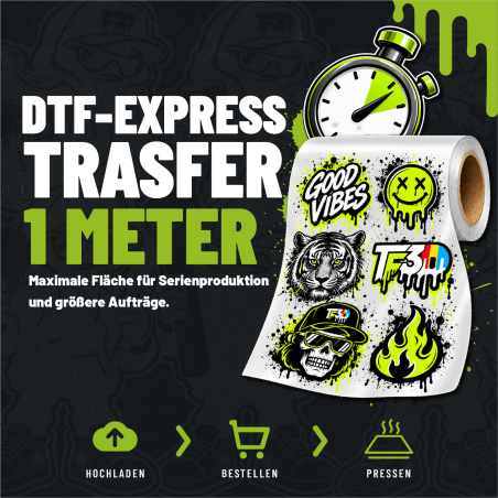 Express DTF-Transfer METERWARE - 580x1000 mm