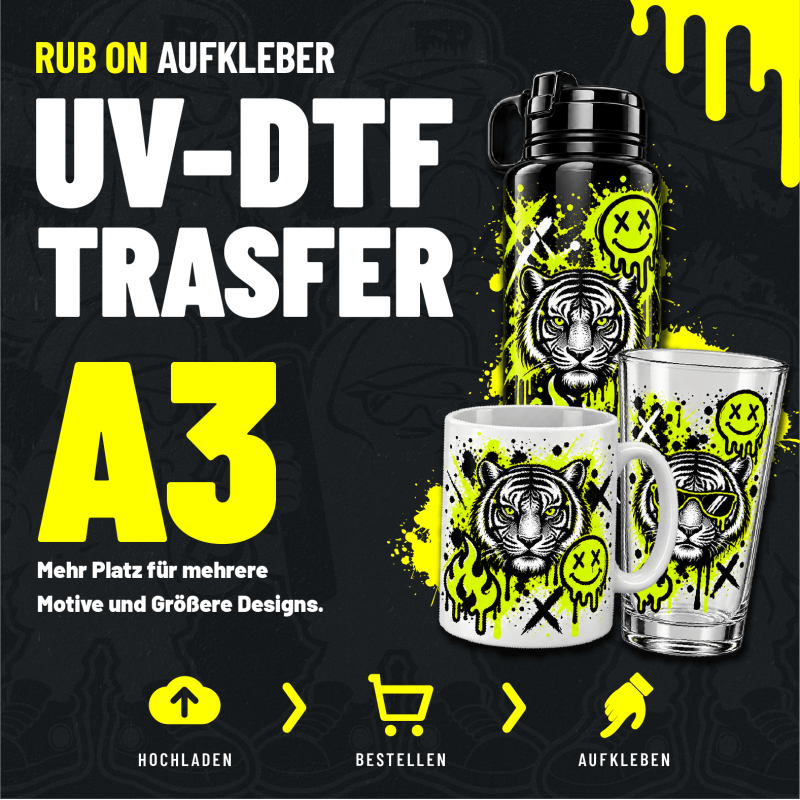 DTF-Transfer A4 - 210x297 mm