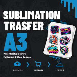 Sublimations-Transfer A3 297×420 mm | TechFusion3D