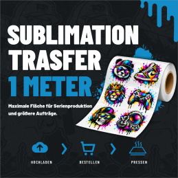 Sublimations-Transfer Meterware 600×1000 mm | TechFusion3D