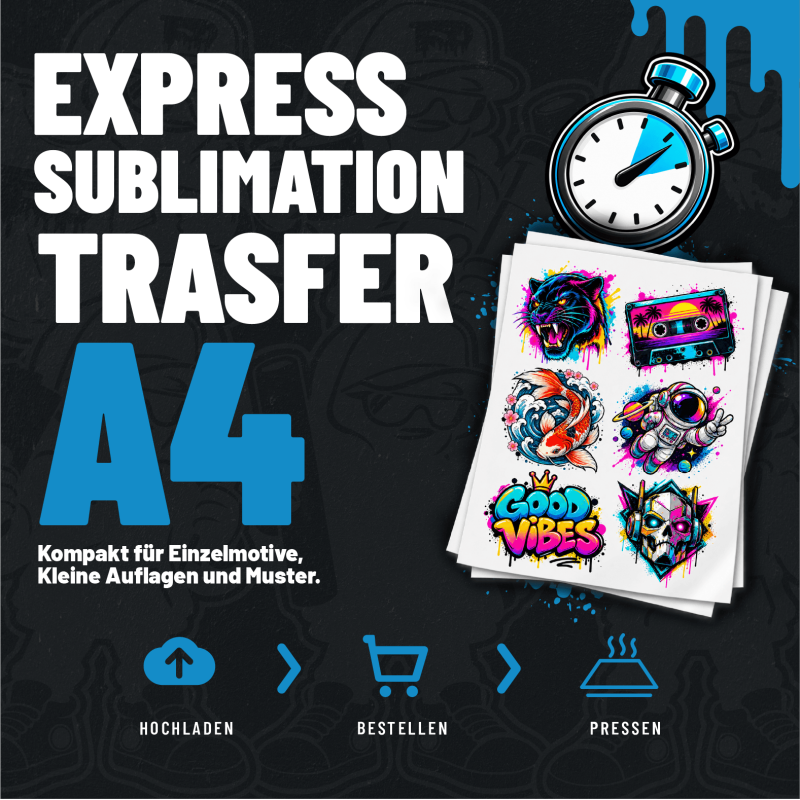 Express Sublimations-Transfer A4 | TechFusion3D