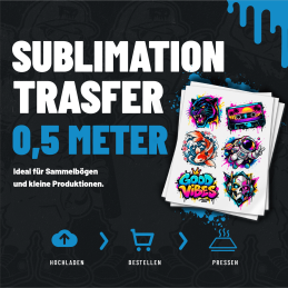 Sublimations-Transfer 1/2 Meter 600×500 mm | TechFusion3D