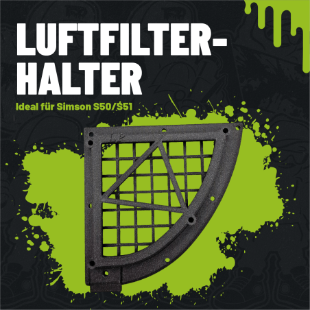 3D-gedruckter „Tuning“ Luftfilterhalter S50/S51