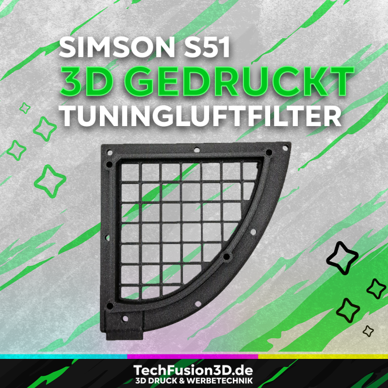 "Tuning" Luftfilterhalter für Simson S51