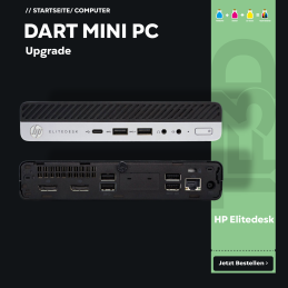 HP Elite Desk 800 G3 Mini PC – Intel Core i5, 8 GB RAM, 256 GB SSD |
