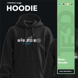 Hörlitzer Junge Hoodie – Herren Kapuzenpullover