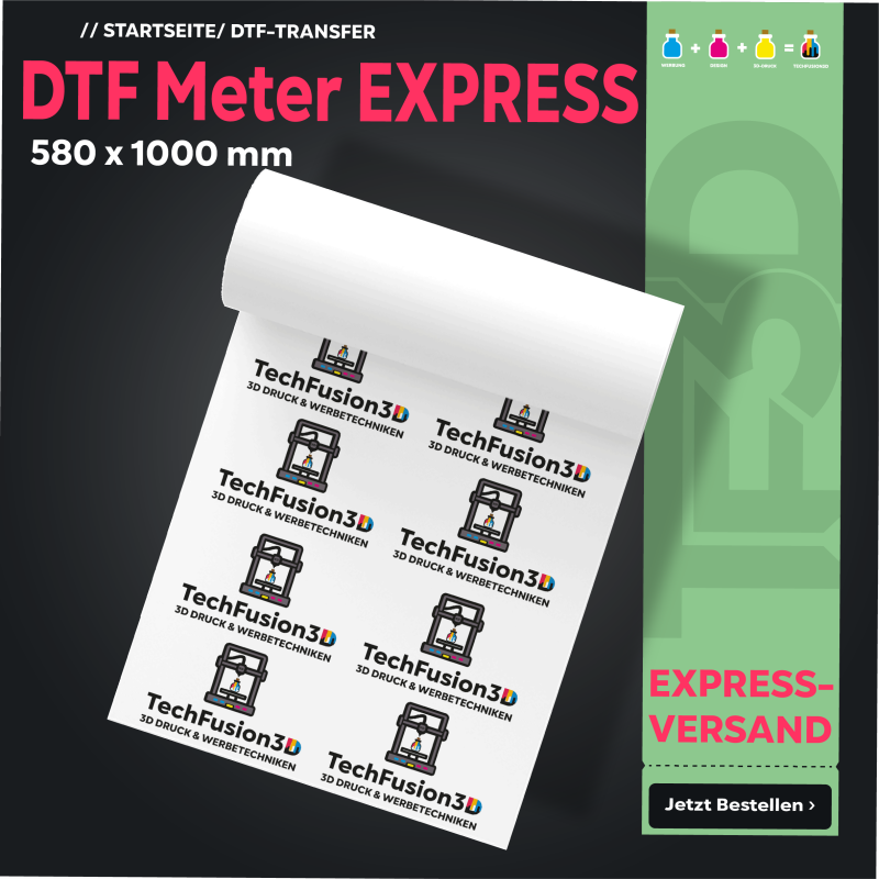 Express DTF-Transfer METERWARE - 580x1000 mm Express DTF-Transfer METERWARE - 580x1000 mm