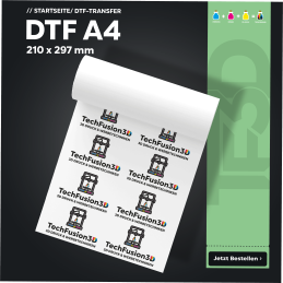 DTF-Transfer A4 - 210x297 mm