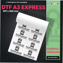 Express DTF-Transfer A3 - 297x420 mm