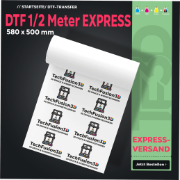 DTF-Transfer 1/2M - 580x500 mm
