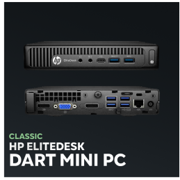 HP Elite Desk 800 G2 Mini PC – Intel Core i5, 8 GB RAM, 256 GB SSD |