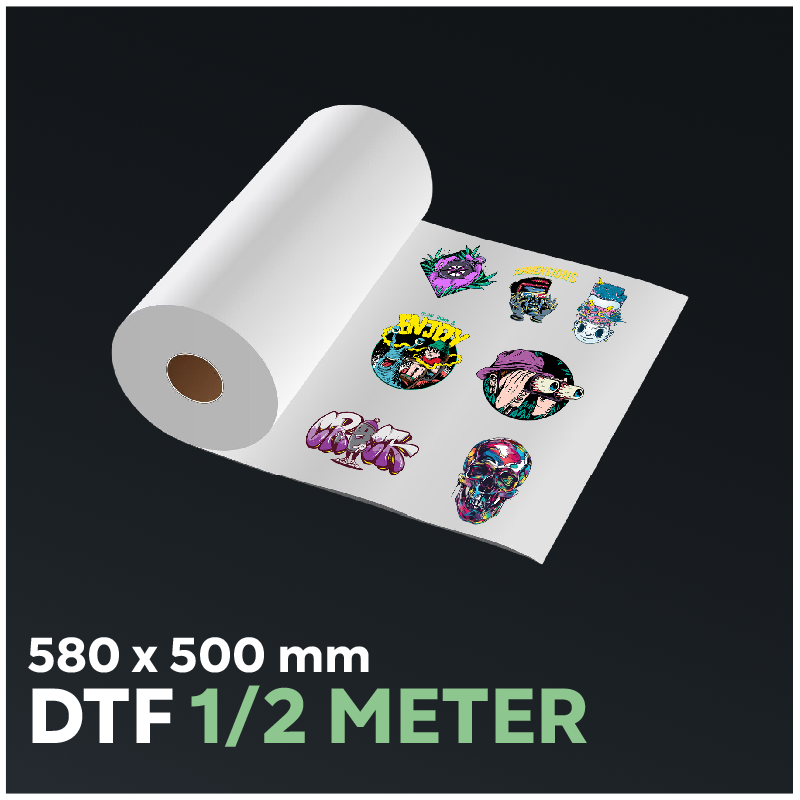 DTF-Transfer 1/2M - 580x500 mm