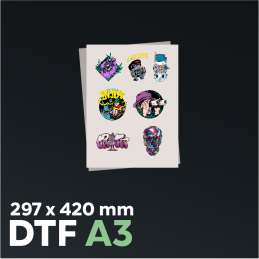 DTF-Transfer A3 - 297x420 mm