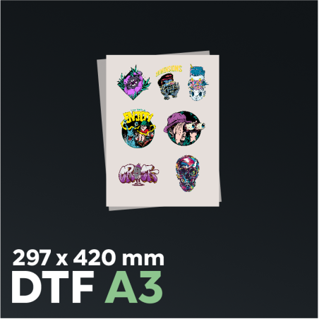 DTF-Transfer A3 - 297x420 mm