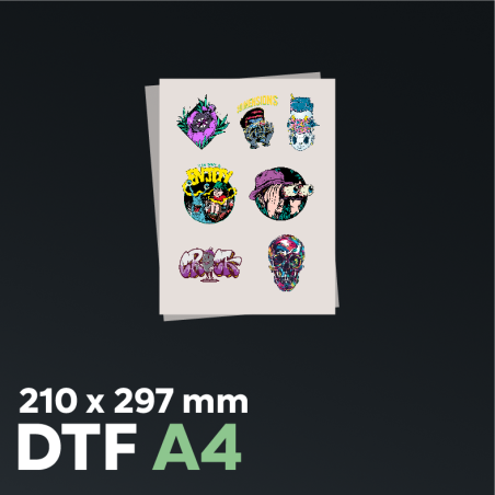 DTF-Transfer A4 - 210x297 mm