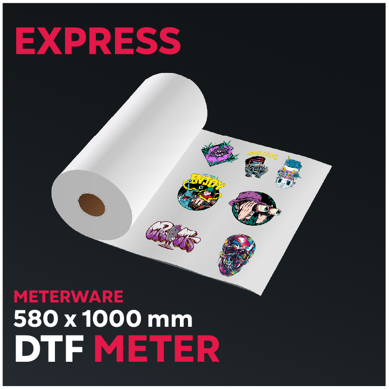 Express DTF-Transfer METERWARE - 580x1000 mm