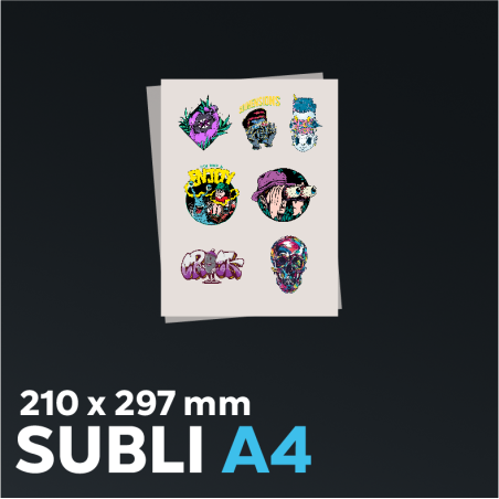 Sublimation A4 210x297 mm