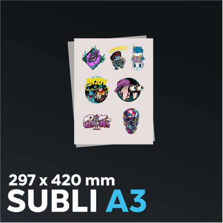 Sublimation A3 297x420mm