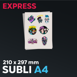 Express Sublimation A4 210x297 mm